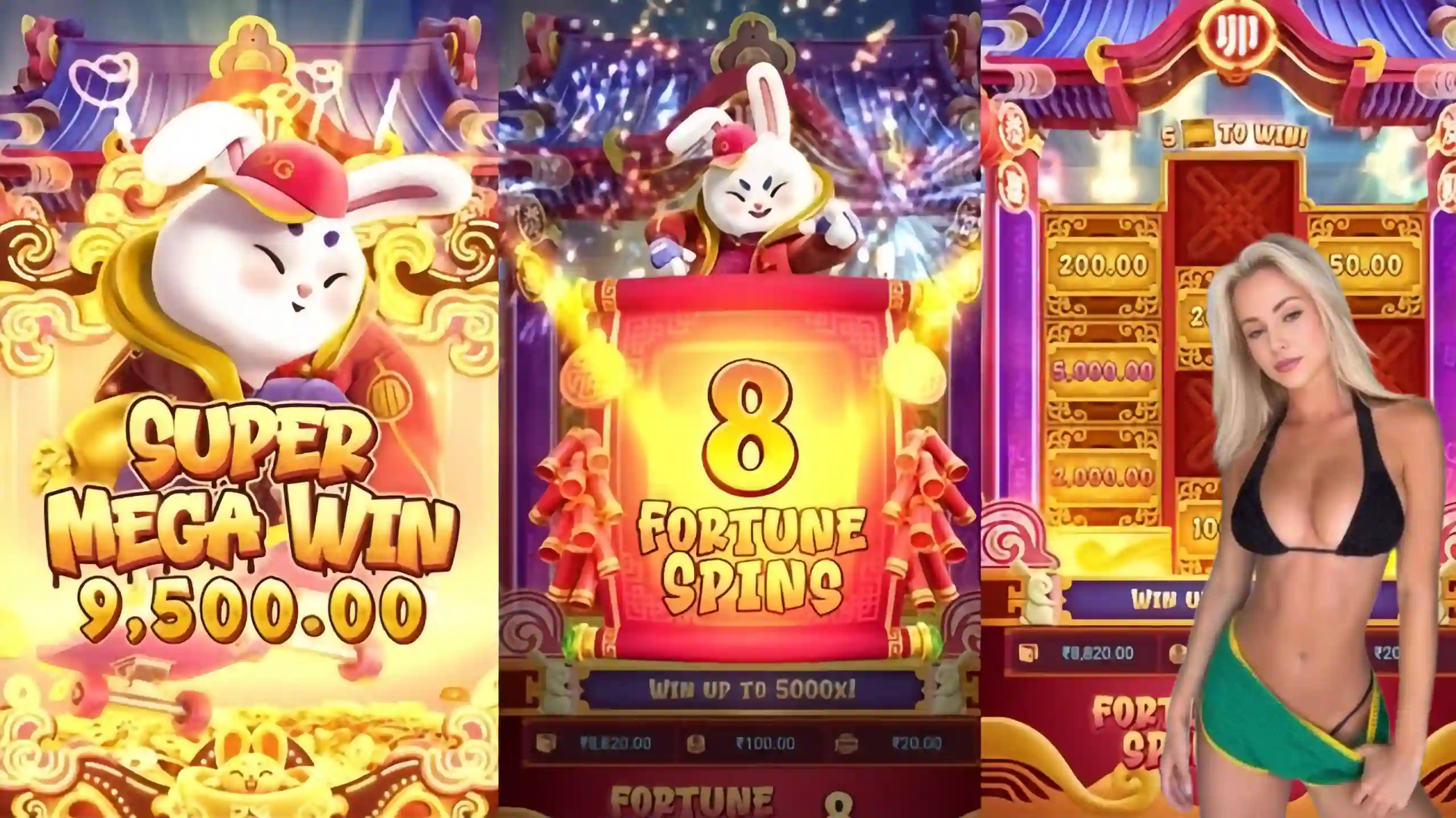 Wild Expansivo Fortune Rabbit 778pix - Coelho Dourado que Expande